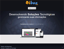 Tablet Screenshot of iboxweb.com.br